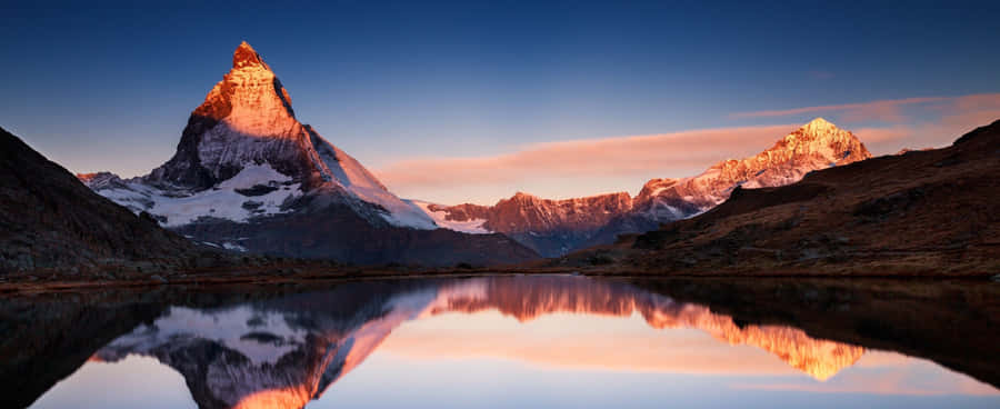 3440x1440 Hd Landscape Reflection Wallpaper
