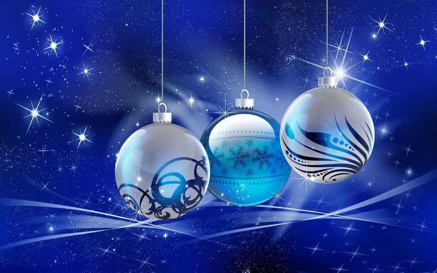3d Christmas Wonderland Scene With Gifts And Decorations Wallpaper