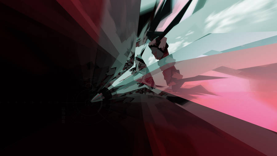 4k Crystal Abstract Art Wallpaper