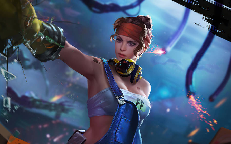 Download free 4k Free Fire Garena Character Shani Wallpaper ...