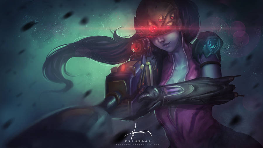 Wallpaper widowmaker, overwatch, cgi art desktop wallpaper, hd image,  picture, background, 6b97da | wallpapersmug