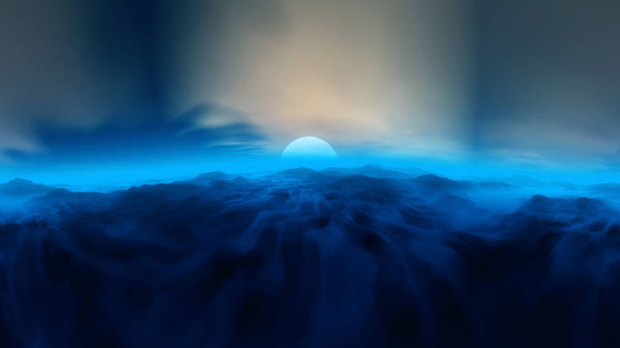 Download Free 4k Ultra Hd 2160p Blue Horizon Wallpaper - Mrwallpaper.com