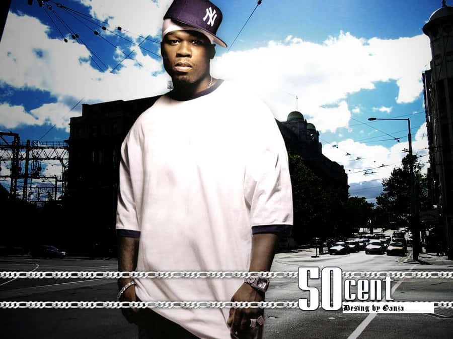 50 Cent In Concert, Owning The Stage Wallpaper