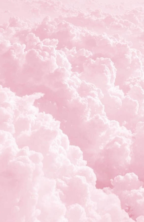 A Beautiful Pastel Pink Iphone Wallpaper