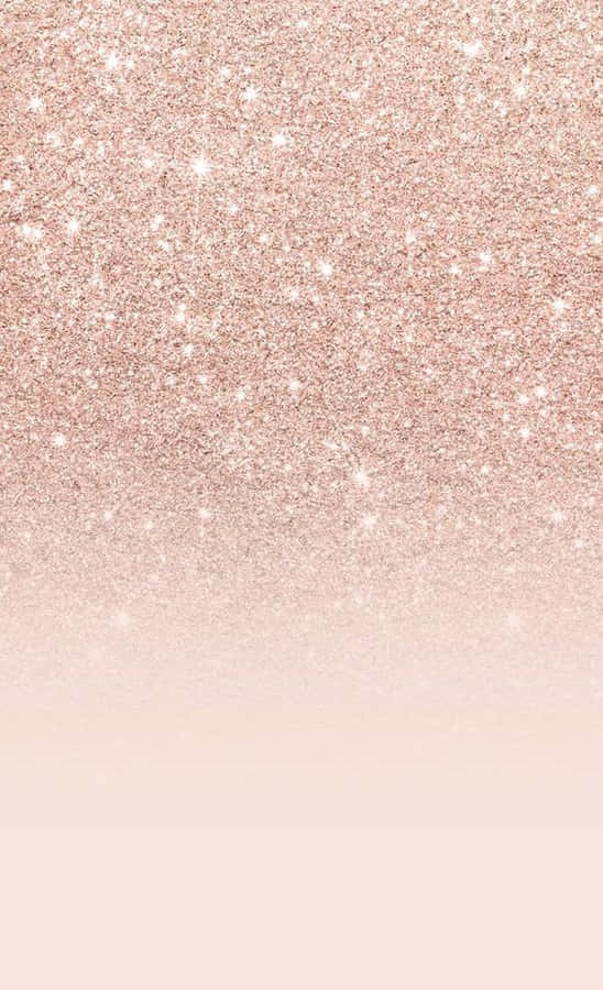 A Bed Of Pink And Rose Gold Roses, Blooming Together In Perfect Harmony. Wallpaper
