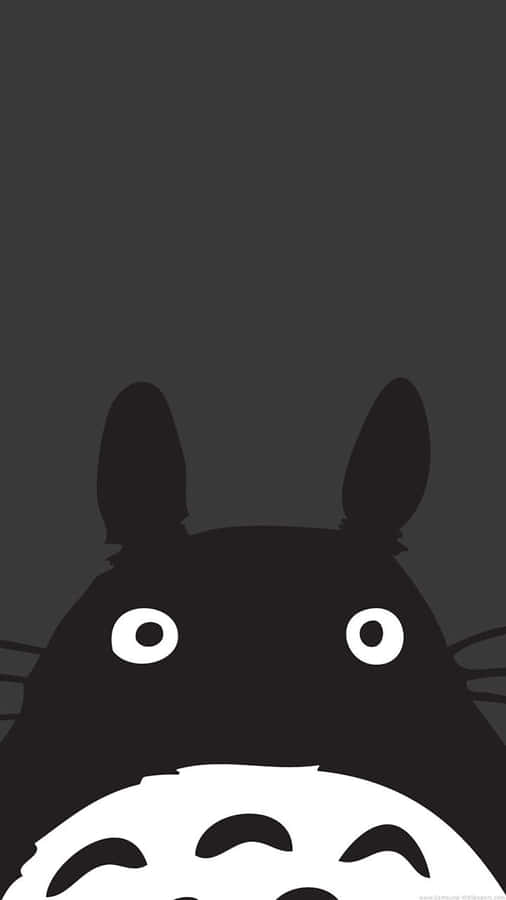A Black And White Cartoon Of A Dashing Cat In A Bow-tie Wallpaper