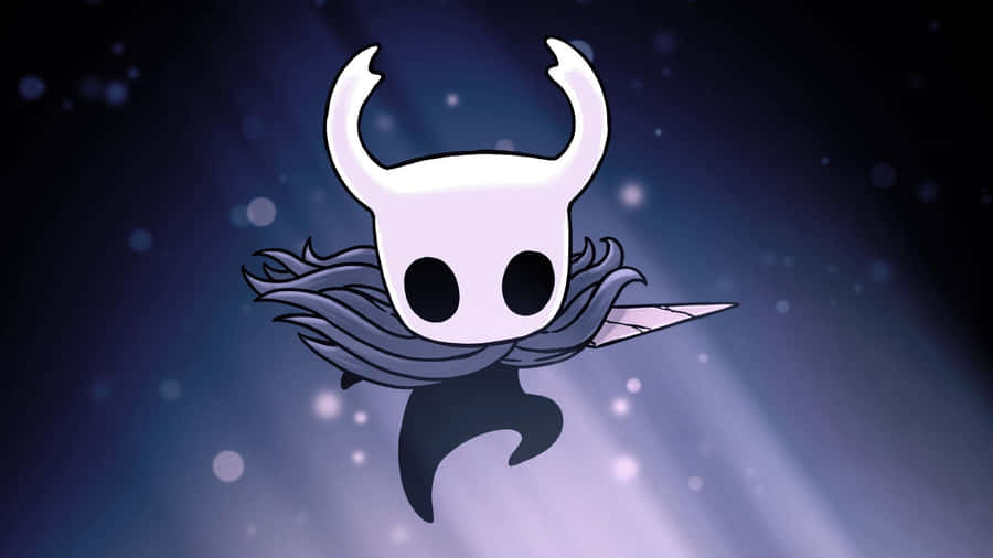 A Cartoon Character With Horns And A Sword Wallpaper