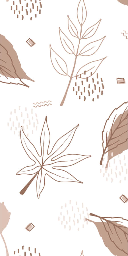 A Close-up Image Of A Range Of Calming, Neutral Colors. Wallpaper