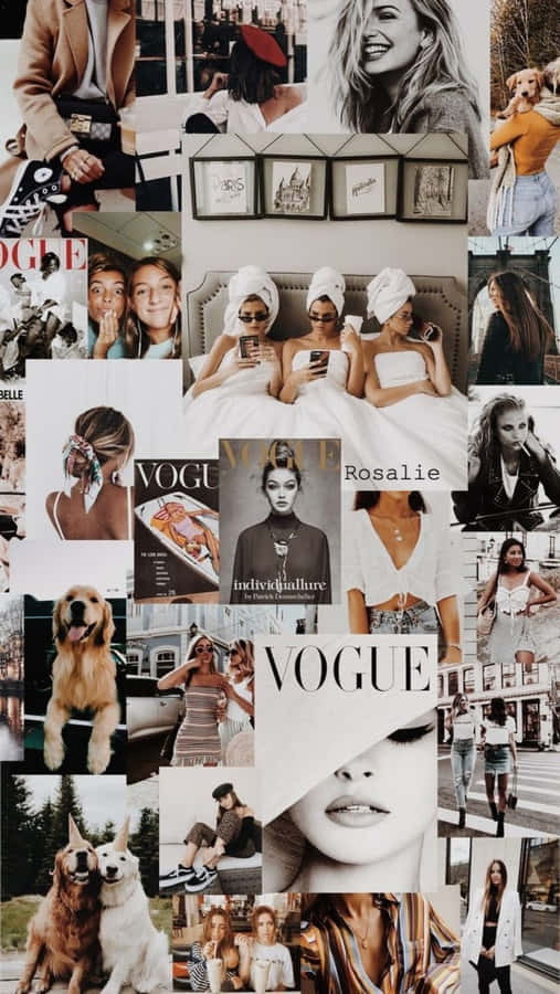 A Collage Of Photos And Pictures Of People Wallpaper
