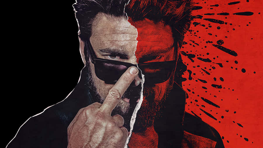 A Curious Boy Exploring The Power Of Tech Wallpaper