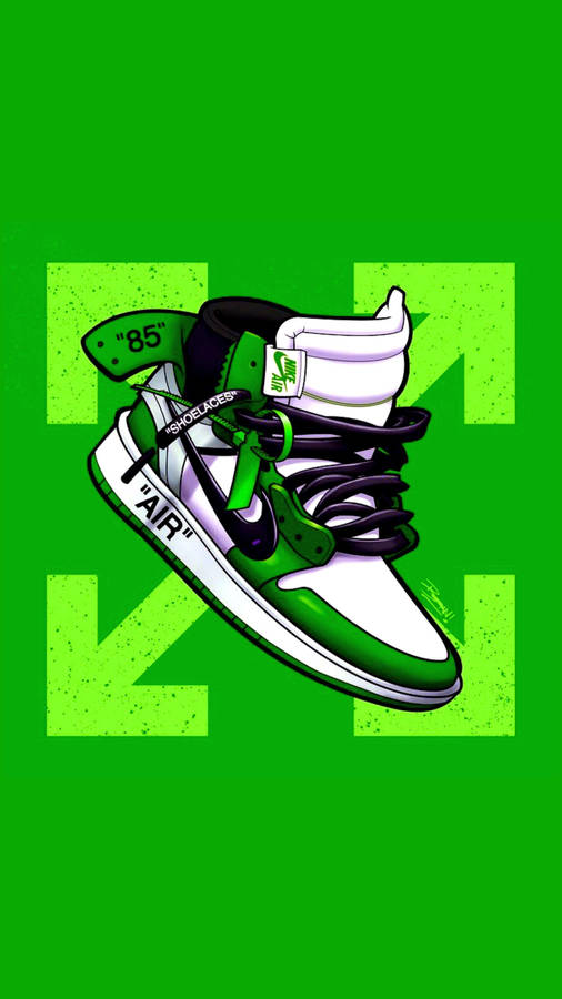 Green nike wallpaper best sale