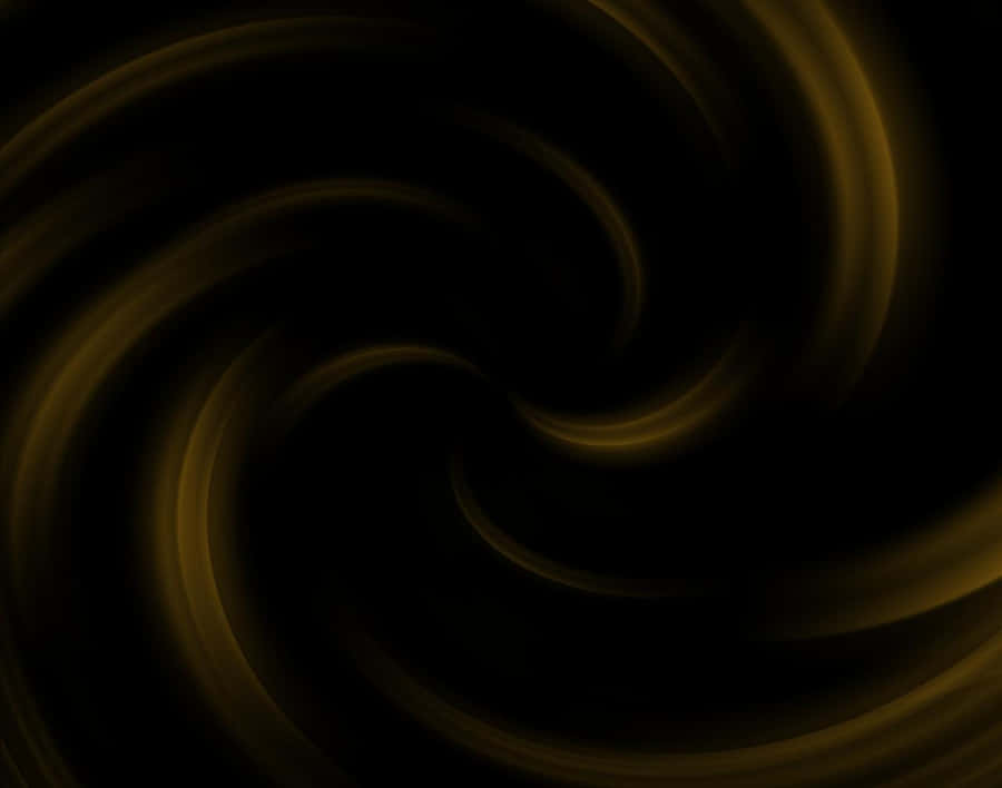 A Luxurious Black And Gold Desktop Perfect For Any Office! Wallpaper