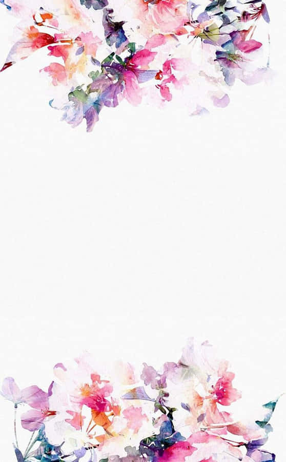 A Mesmerizing Pink And White Aesthetic. Wallpaper