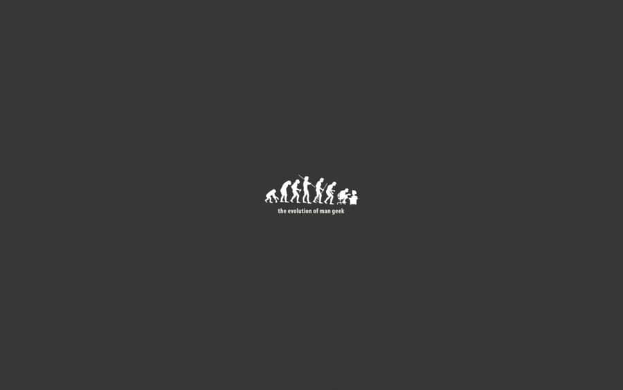A Minimalist Geek Exemplifying A Modern And Functional Computer Room Wallpaper