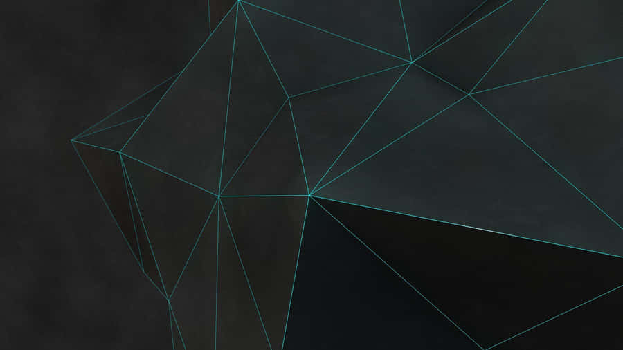 A Minimalist Geometric Desktop In Hd Wallpaper