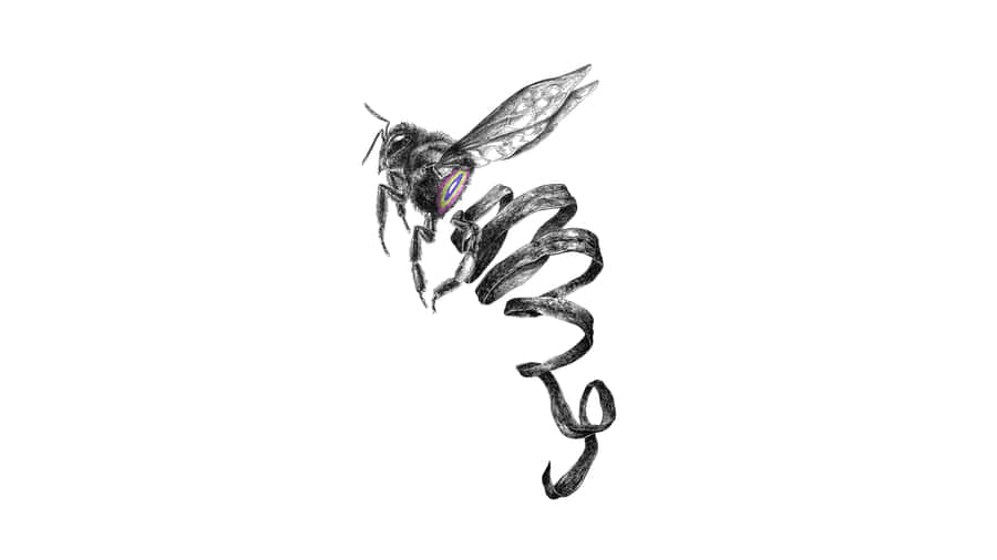 A Minimalistic Hand-drawn Illustration Wallpaper