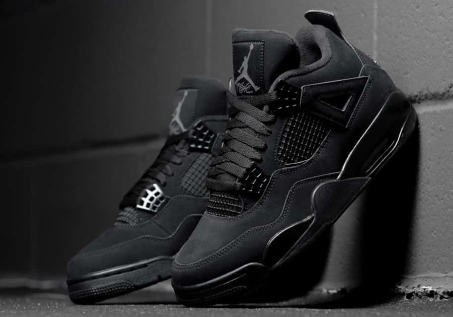 A Modern Classic - The Air Jordan 4 In Detailed View Wallpaper