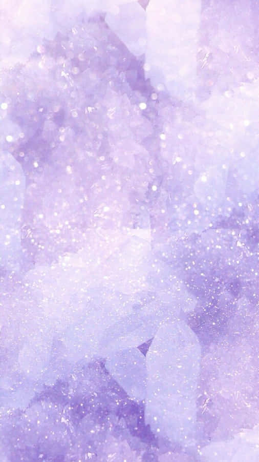 A Pastel-colored Display Of Crystals. Wallpaper