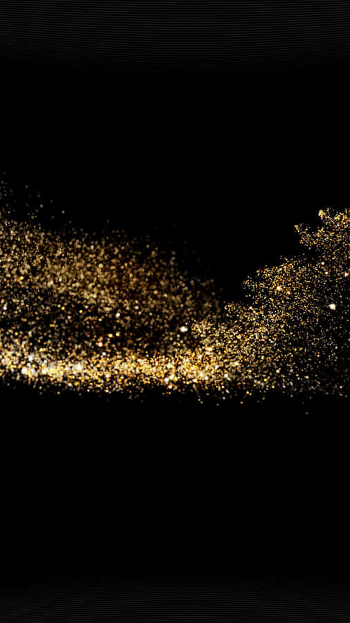 A Shower Of Golden Stars Wallpaper