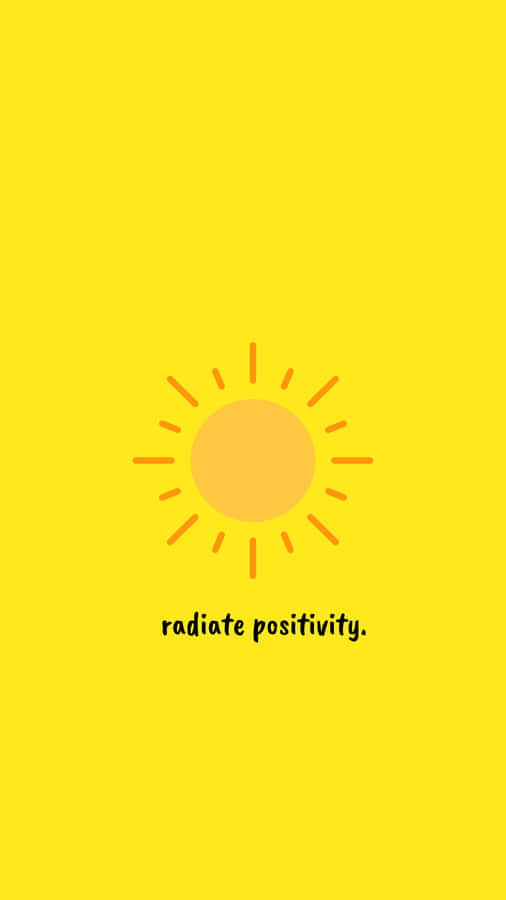 A Simple Reminder To Always Find The Beauty And Positivity In Life Wallpaper