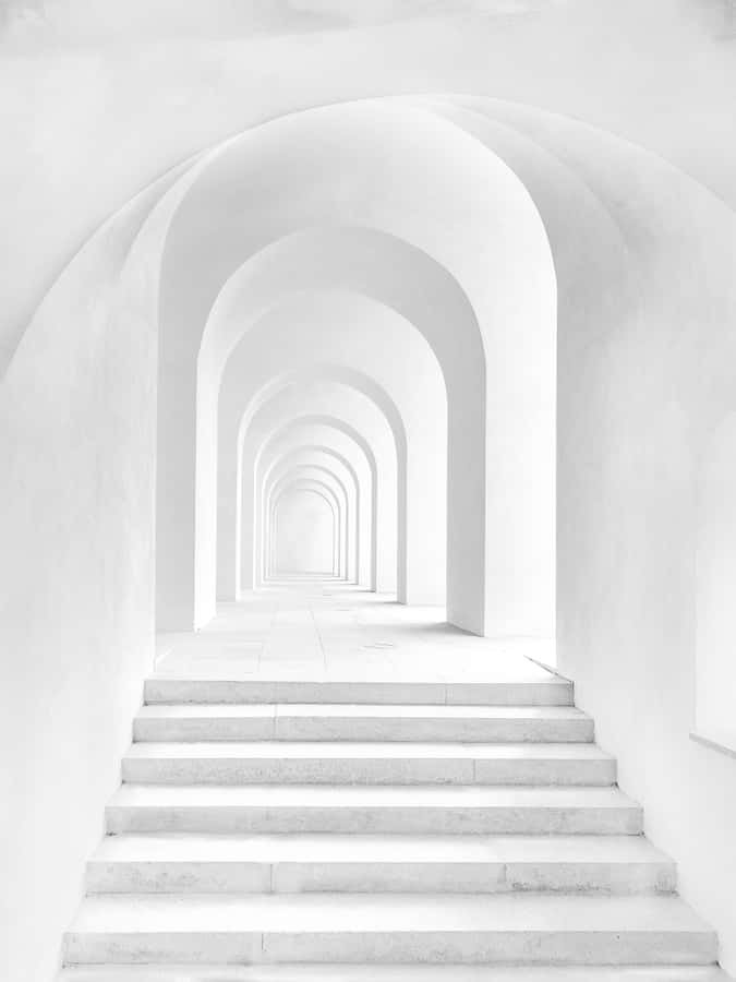 A Simple Yet Powerful White Aesthetic Laptop Wallpaper