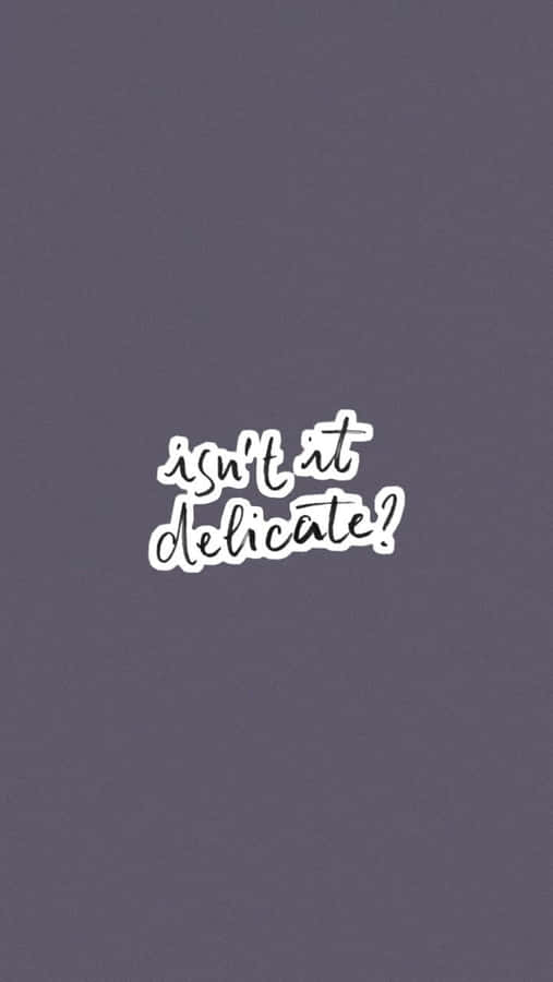 A Sticker That Says'don't Be Afraid?' Wallpaper