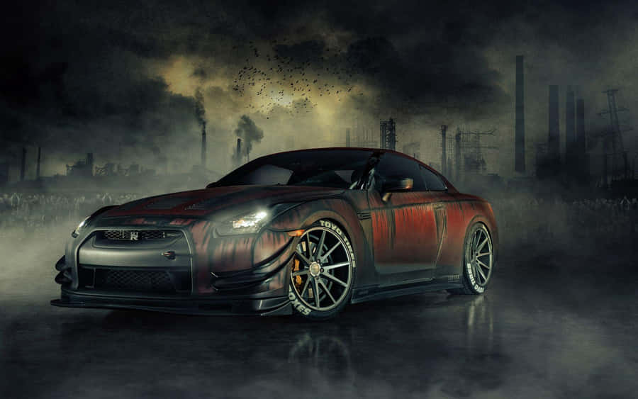 A Stunning Gtr Desktop Wallpaper Wallpaper