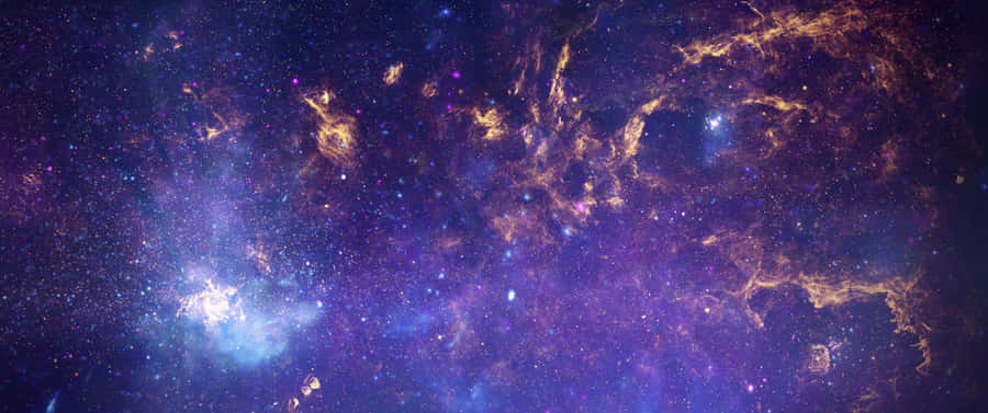 A Stunning View Of Outer Space In Ultra Wide 3440x1440 Resolution Wallpaper