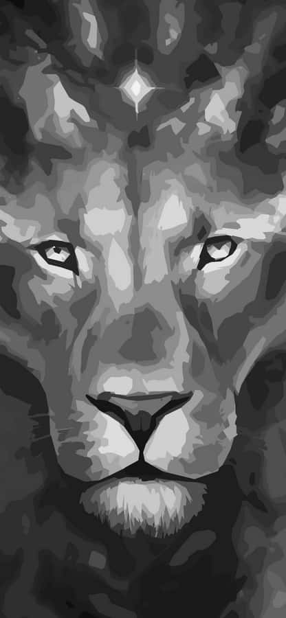 A Super Cool Wolf Looking For Adventure. Wallpaper