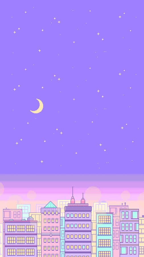 A Sweet, Delicate Shade Of Light Purple Wallpaper