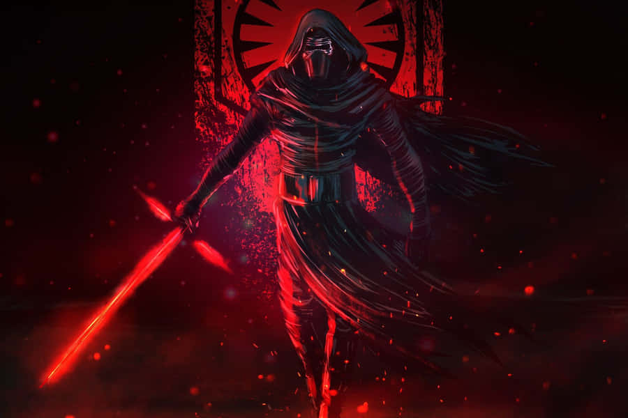 A Symbol Of Bravery And Strength, A Star Wars Lightsaber! Wallpaper