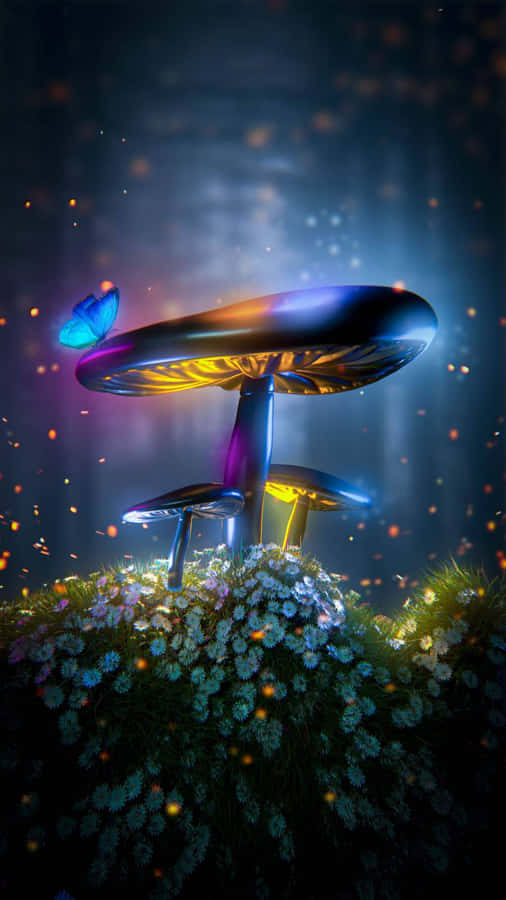 A Unique Perspective On The Beauty Of Trippy Mushrooms