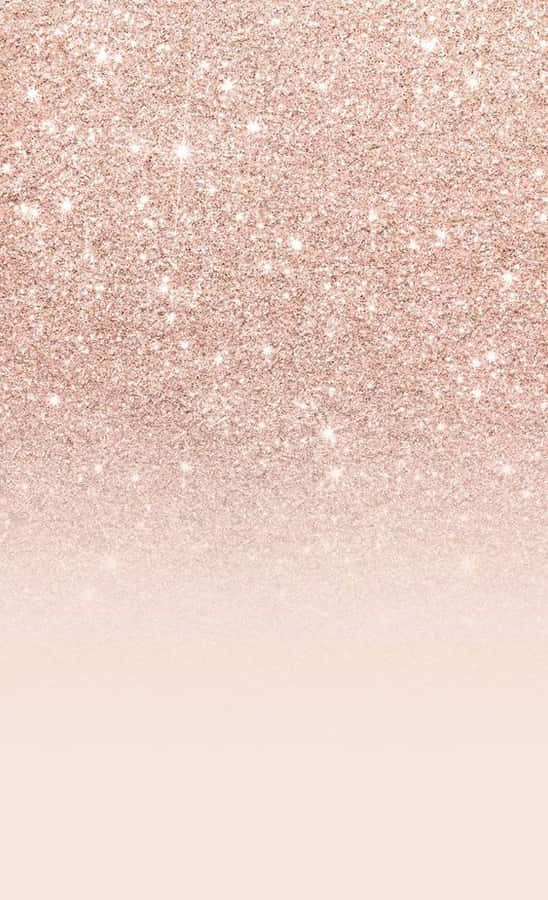 A Vibrant Pattern Featuring The Color Rose Gold. Wallpaper
