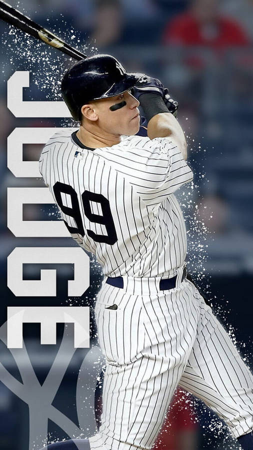 Aaron Judge Yankees Iphone Baseball Wallpaper