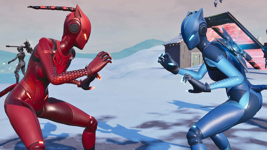 Absolute Victory With Lynx In Fortnite Wallpaper