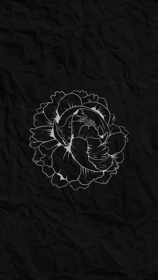 Abstract Design In Black And White Wallpaper