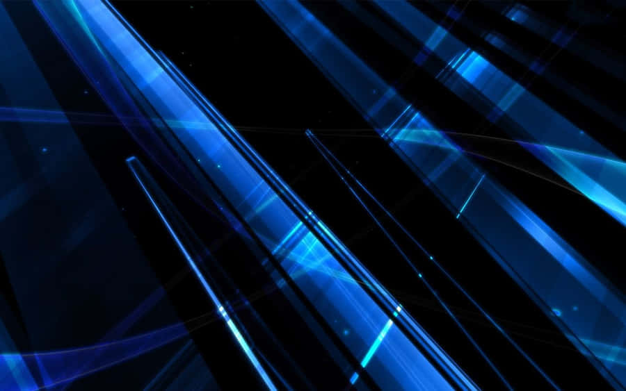 Abstract Desktop With Orange And Blue Background Wallpaper