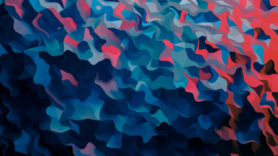 Abstract Wavy Texture4 K Art Wallpaper