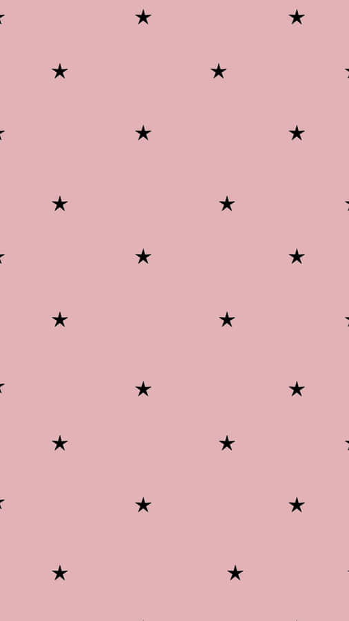 Add A Touch Of Sparkle To Your Life With This Beautiful Cute Stars Design Wallpaper