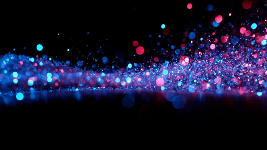 Add Sparkle To Your Life With Purple Glitter Wallpaper