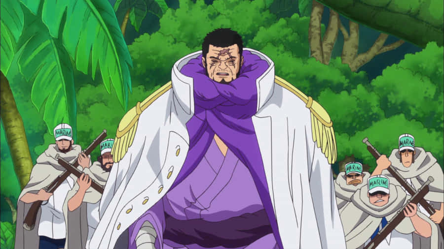 Admiral Fujitora, Leader Of The Navy Wallpaper
