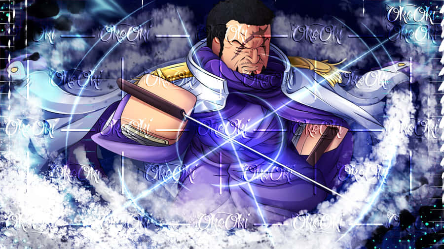 Admiring The Sunrise On The Horizon, Admiral Issho Fujitora Wallpaper