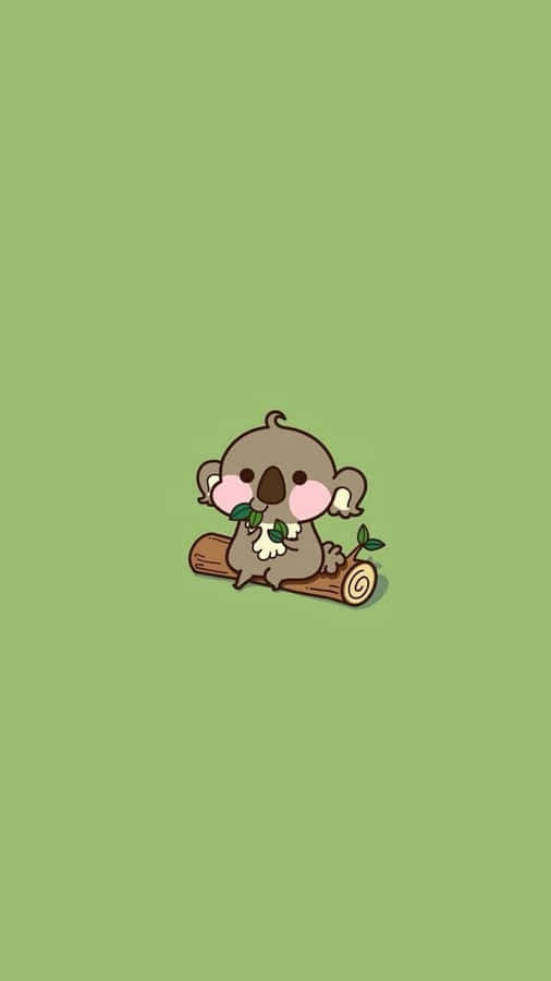 Adorable Cartoon Animals Being Friends Wallpaper