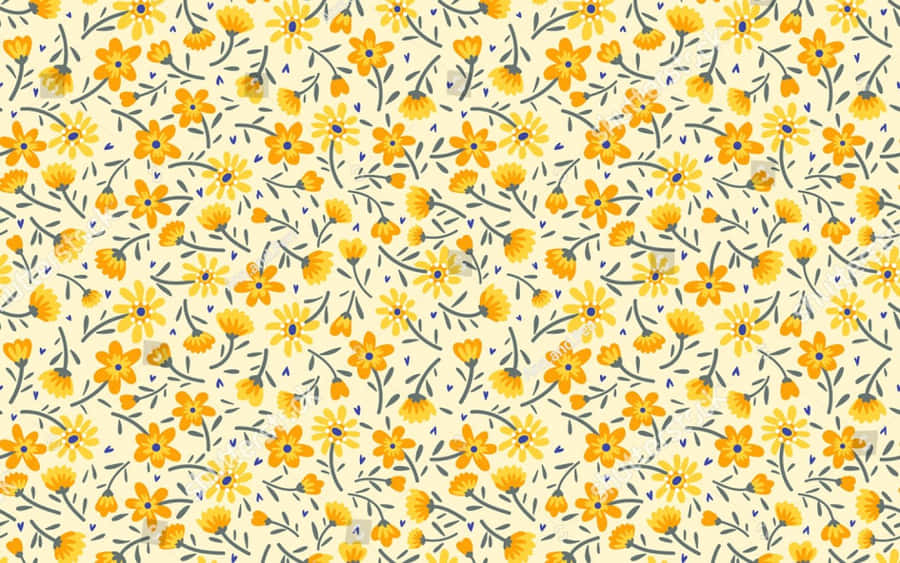 Adorable Cute Yellow Desktop Wallpaper