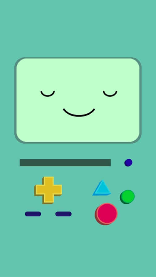 Adventure Time B M O Cute Illustration Wallpaper