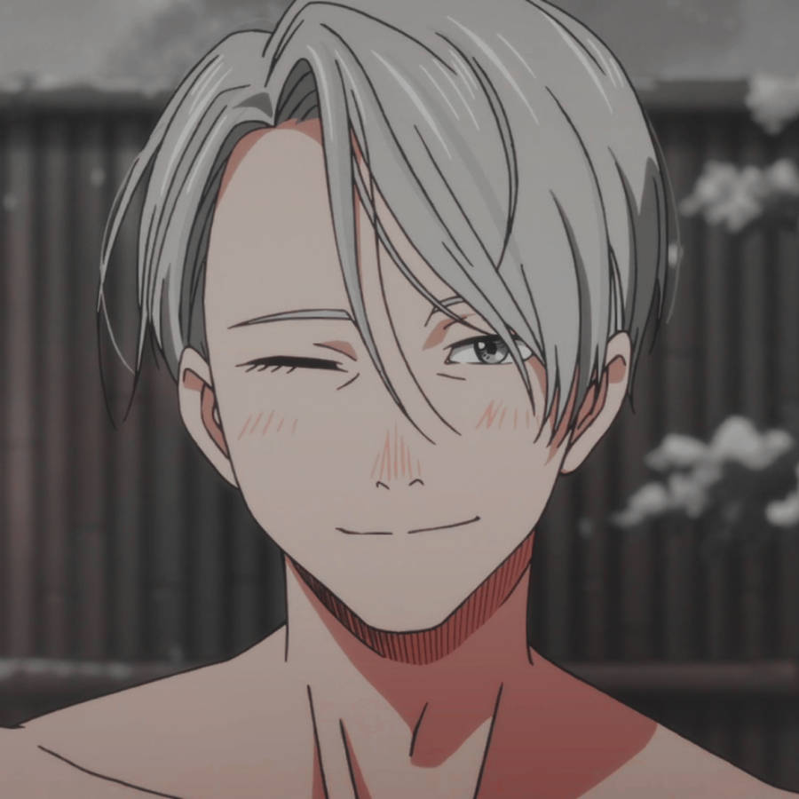 Download free Aesthetic Anime Boy Icon Viktor Nikiforov Wallpaper -  MrWallpaper.com