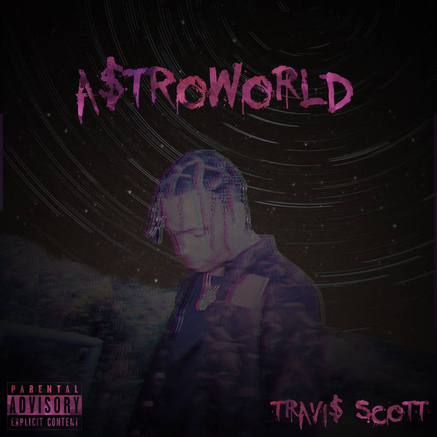 Aesthetic Art Astroworld Of Travis Scott Wallpaper