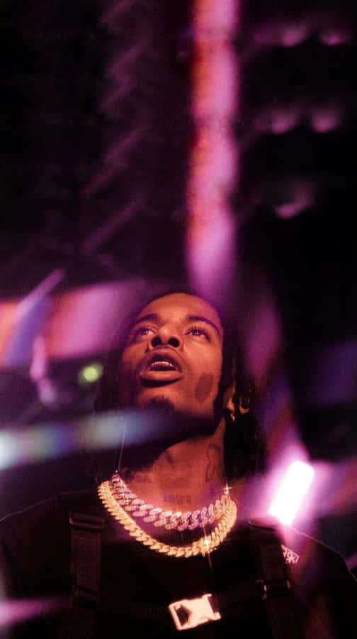 Aesthetic Rapper In The Spotlight Wallpaper