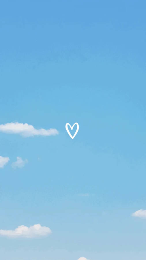 Clouds Heart Aesthetic Wallpapers - Clouds Aesthetic Wallpapers