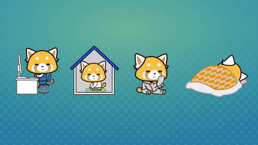 Aggretsuko Wallpapers | Anime, Anime animals, Arctic monkeys wallpaper